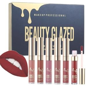 6pcs Lipstick Set Matte Lip Stick Stain Long Last